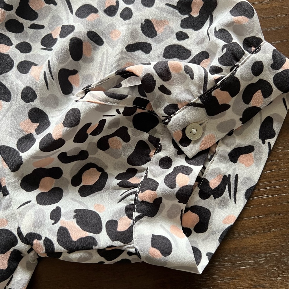 Leopard print blouse - Picture 4 of 4